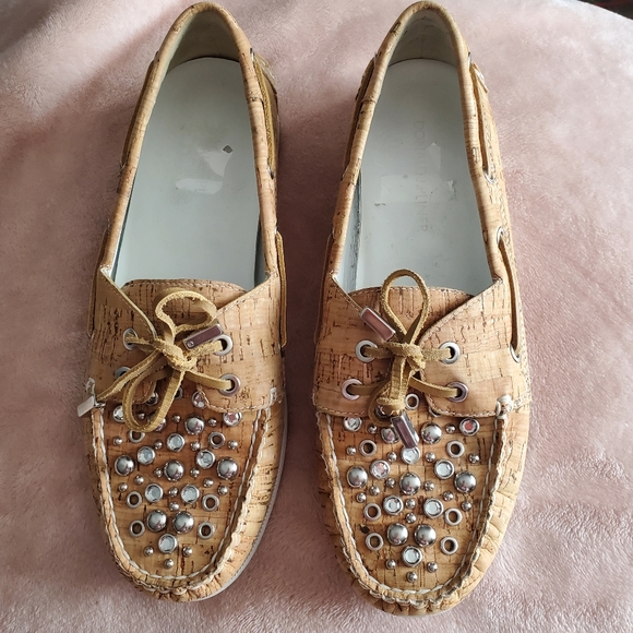 Donald J. Pliner | Shoes | Donald Pliner Natural Cork Loafers Sz 7m |  Poshmark